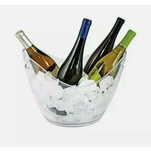 True Ice Bucket Alcohol Chilling Tub Indoor & Outdoor Use - Holds 4 Wine Bottles